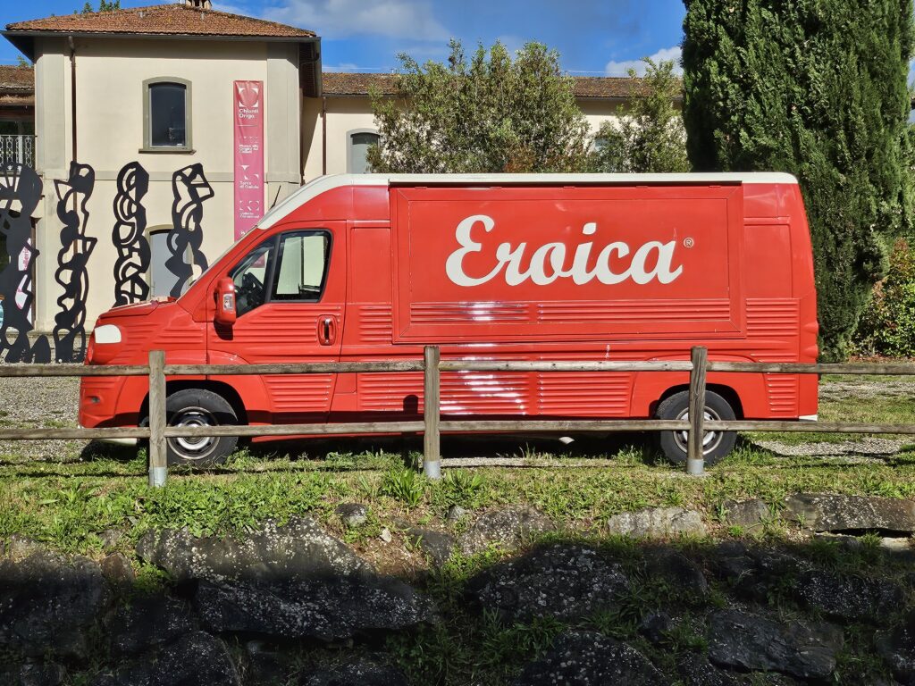 Bus with the word Eroica